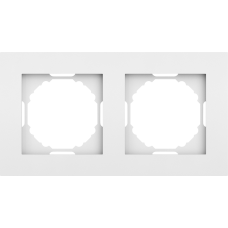 Рамка 2-я, матовый белый, серия A07